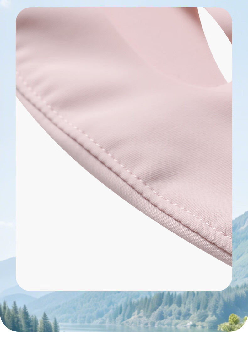 JEEP Women's Summer Outdoor Cycling and Driving Sun Protection Face Mask UV Protection Face Cover Sakura Pink 8