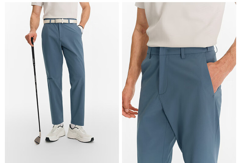 Biyinlefen Golf High Elastic Lightweight 2026 Spring New Men's Fashion Stretch Comfortable Skin-friendly Sports Casual Tapered Pants 10