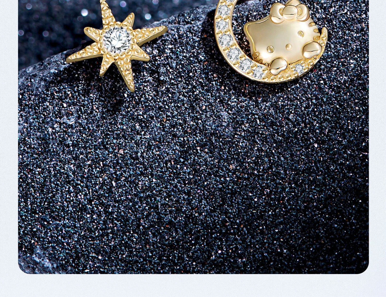 SANRIO Hello Kitty Silver Stud Earrings for Women Elegant Ear Jewelry Fashion Accessories Birthday Gift for Girls 2203 18