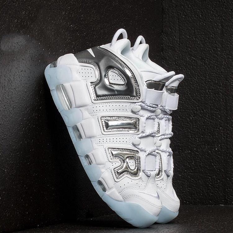 2020新款air more 皮蓬大air 男女鞋熊猫奥运跑步鞋 414962-105徒步鞋