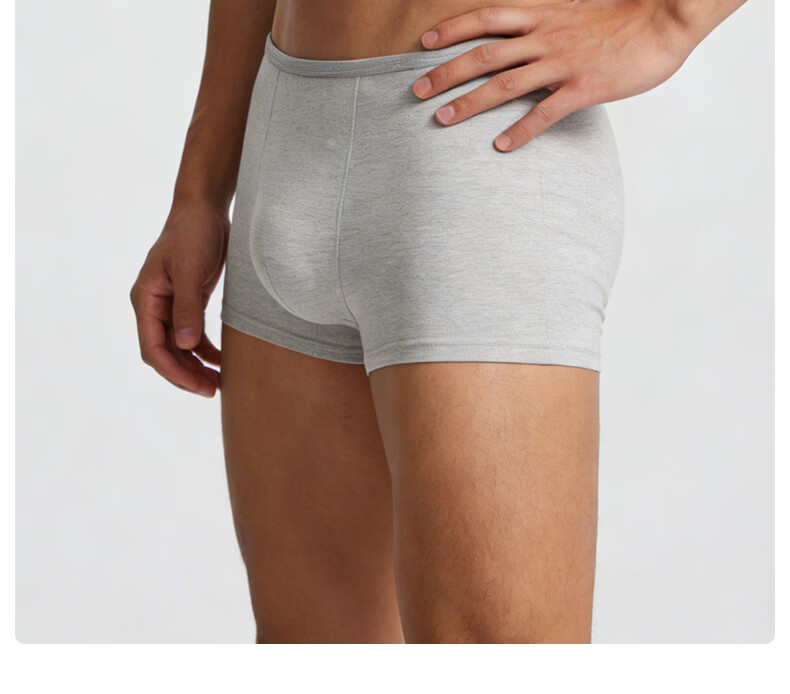 GNJ Men's Disposable Cotton Boxer Briefs Travel Portable EO Sterilized Wash-Free Individually Packaged Business Trip 14