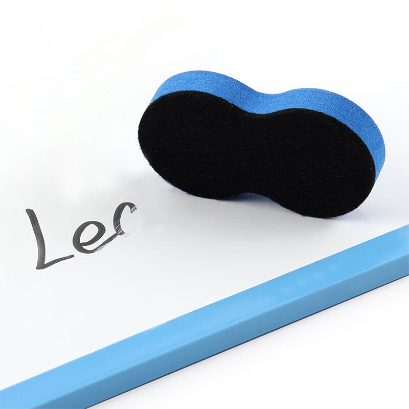 Mini creative white board eraser, non-magnetic EVA new material, small color children's cleaning board, black board eraser, peanut board eraser, yellow thumbnail 3
