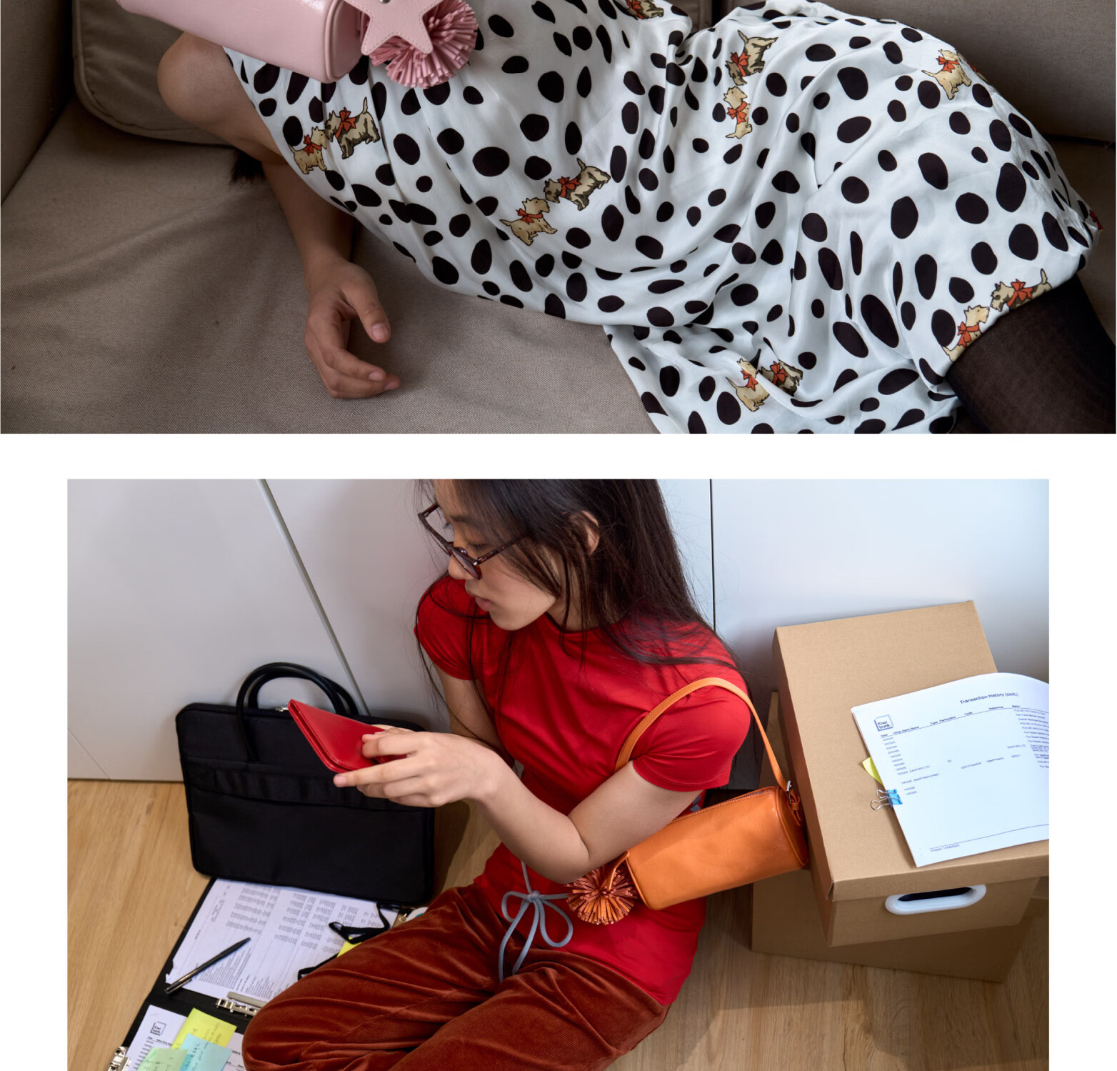 ECODAY Women's Original Design Pen Holder Bag Shoulder Bag Tassel Crossbody Small Bag Birthday Gift for Girlfriend 15