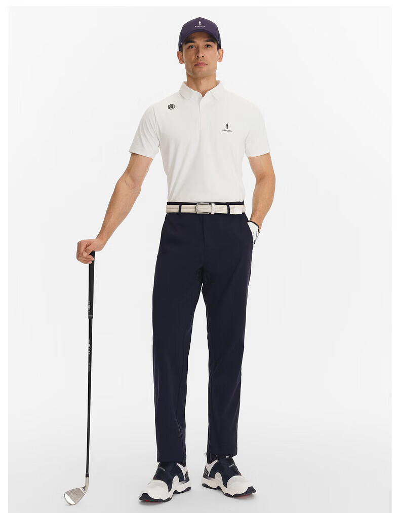 Biyinlefen Golf [UPF500+] 2026 Spring New Men's Sports Casual Stretch Comfortable Quick-Dry Moisture-Wicking Short Sleeve Polo Shirt 13
