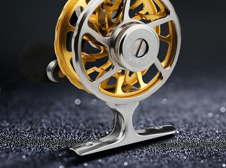 蚁王前打轮超轻倍速轮全金属带泄力dbl自动排线高脚前打竿专用轮dbl