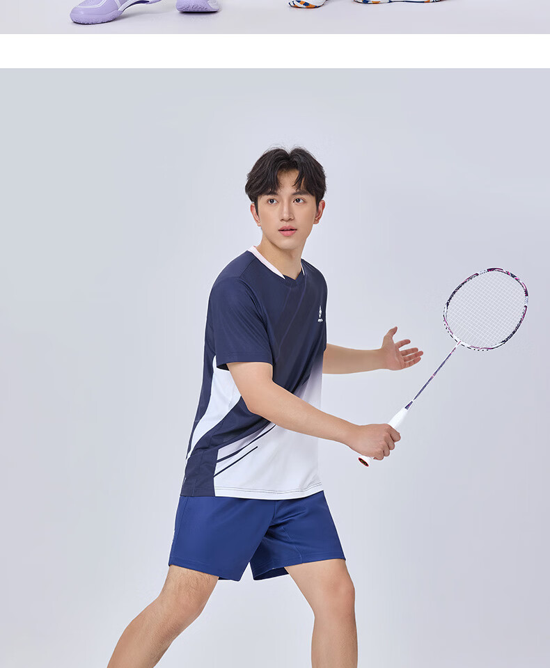 KUMPOO 26th Anniversary New Badminton Shirt Short Sleeve Comfortable Breathable K261W-1227 Women's Pink 3XL 11