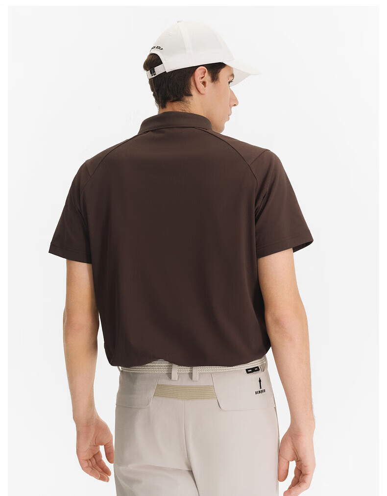 Biyinlefen Golf [UPF500+] 2026 Spring New Men's Sports Casual Stretch Comfortable Quick-Dry Moisture-Wicking Short Sleeve Polo Shirt 22