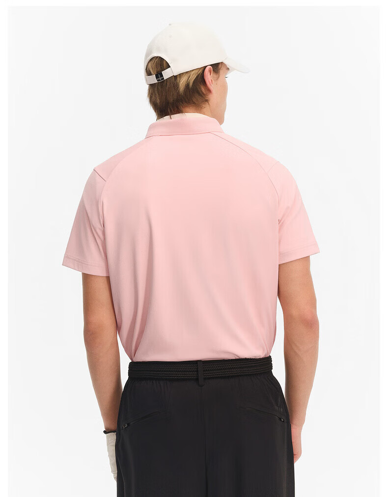 Biyinlefen Golf [UPF500+] 2026 Spring New Men's Sports Casual Stretch Comfortable Quick-Dry Moisture-Wicking Short Sleeve Polo Shirt 25