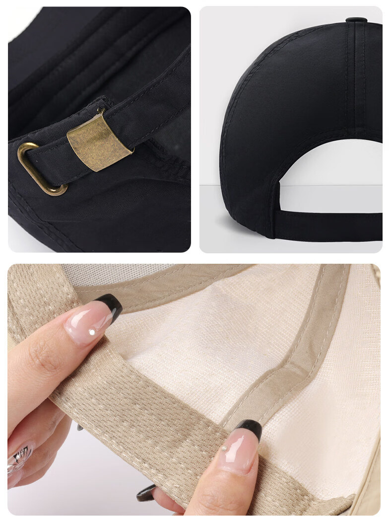 JEEP Men's New Deep Crown Sports Sun Protection Casual Versatile Pure Cotton Baseball Cap 10