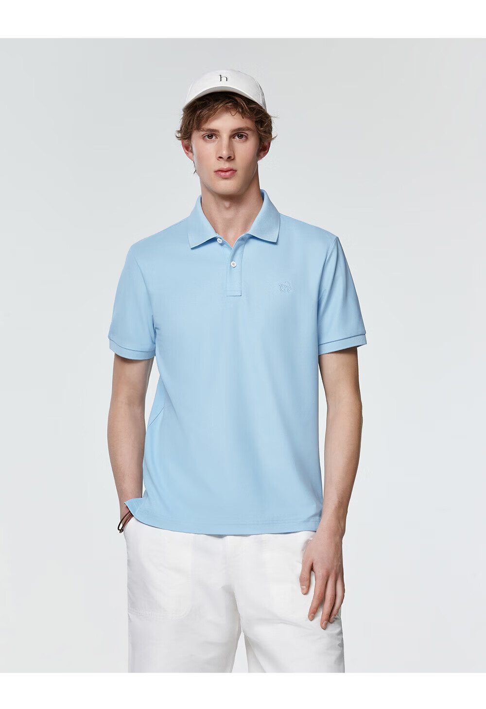 HAZZYS Men's 26 Summer PHIZ Anti-Mite Antibacterial Cooling Short Sleeve Polo Shirt 17