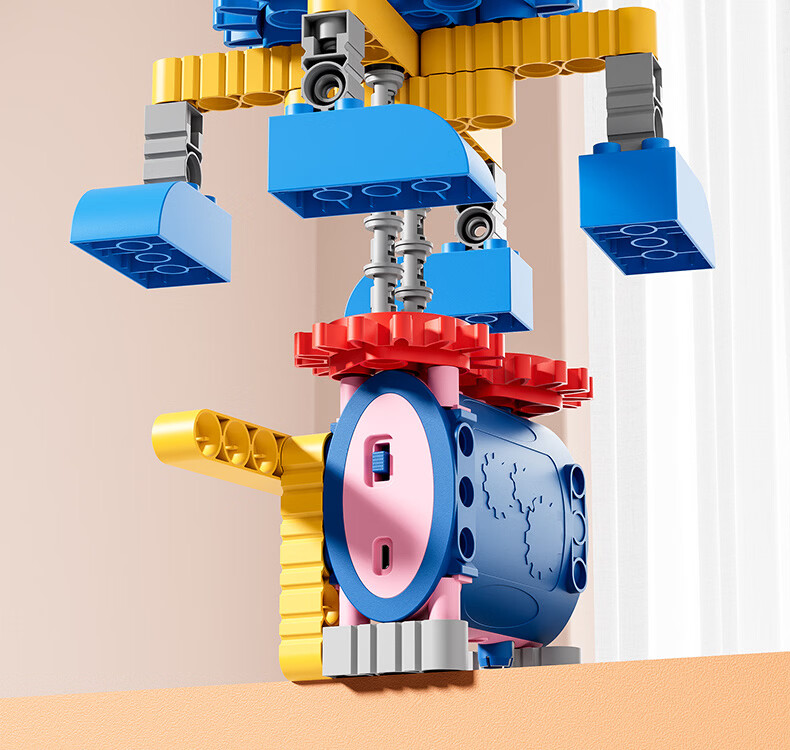 Yisrui Children's Building Blocks Toy for Ages 1-3-6-12, Large Particle House Building Blocks, Assembly Toy for Boys and Girls, Birthday Gift 14