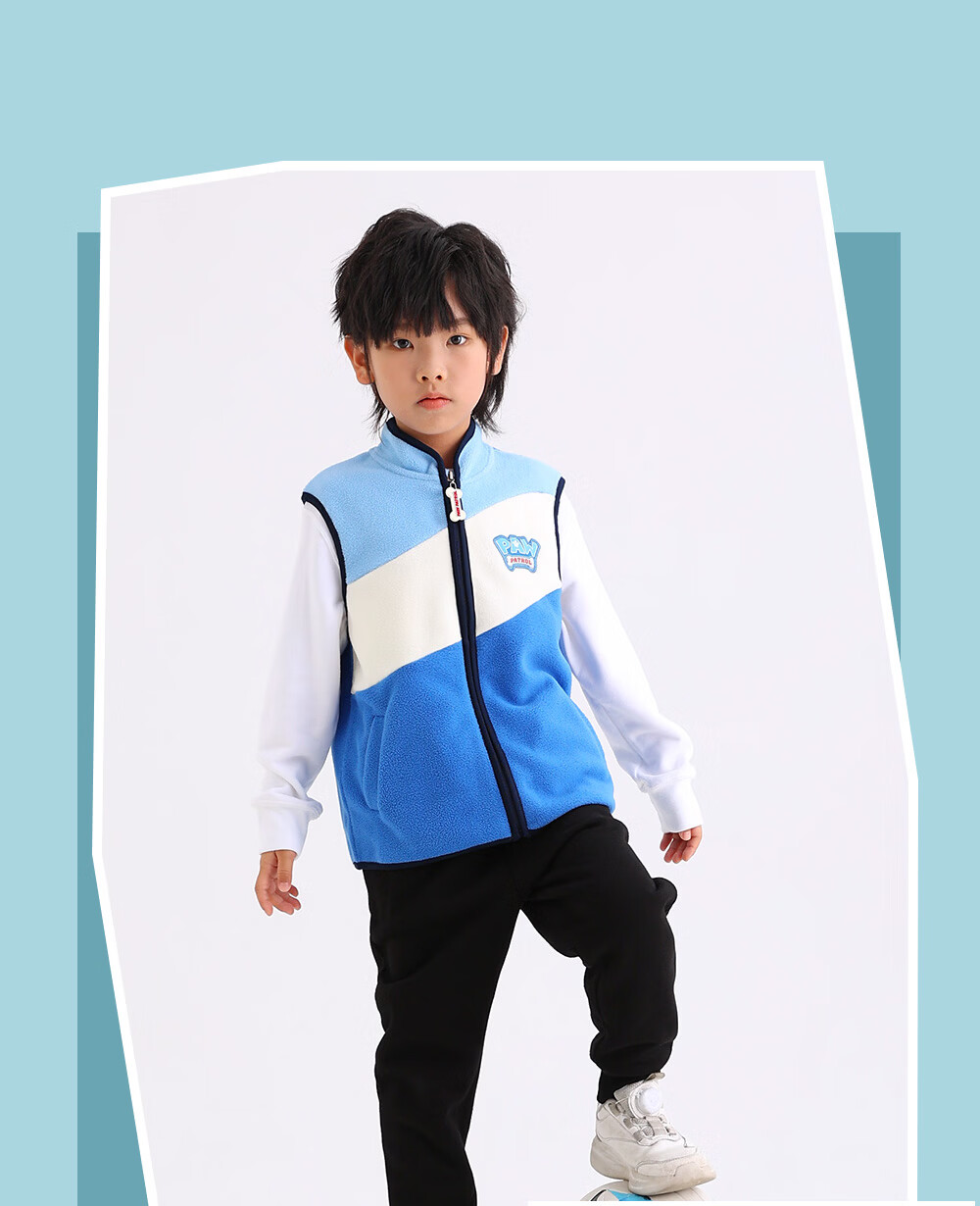 PAW PATROL Kids Vest Boys Girls Spring Baby Student Warm Fleece Jacket 1983A 120 11