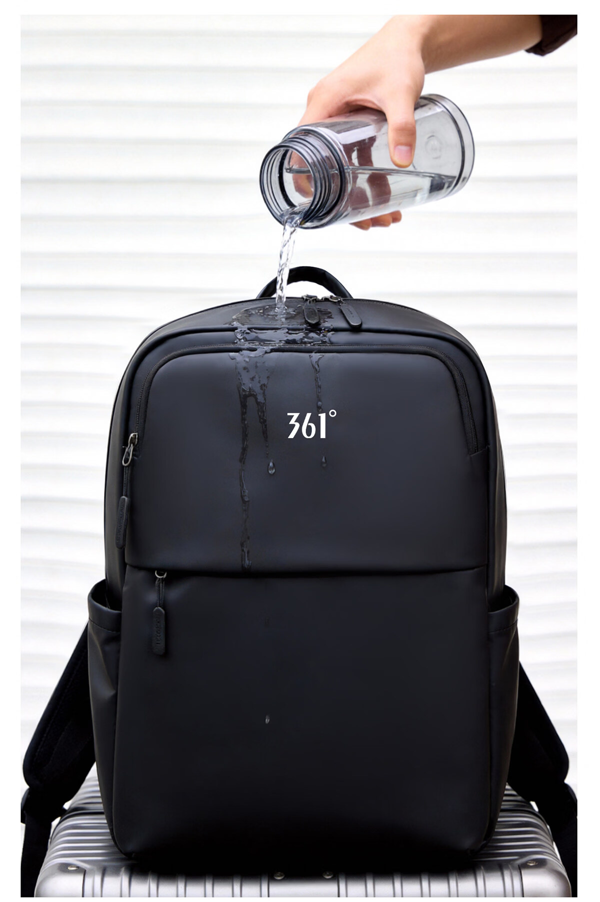 361° Men's Large Capacity Backpack 2026 New Business Travel Commuter Waterproof Laptop Bag College Student School Bag 17