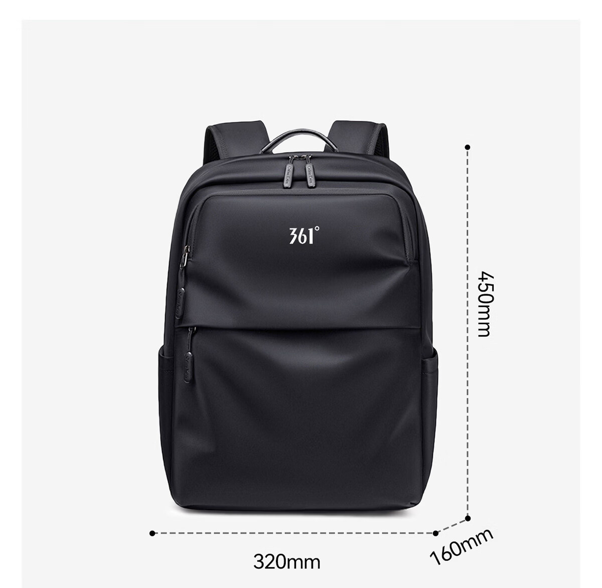361° Men's Large Capacity Backpack 2026 New Business Travel Commuter Waterproof Laptop Bag College Student School Bag 26