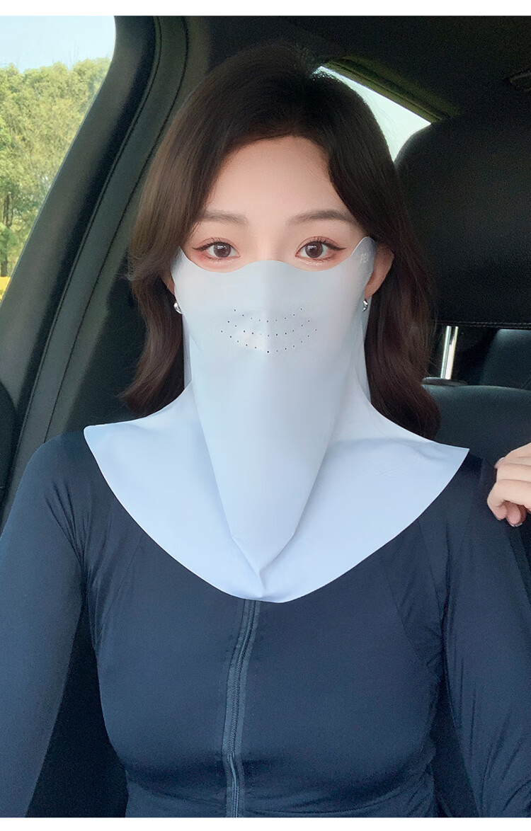 Peak Sun Protection Face Mask Hooded Ear-Hanging Outdoor Fishing Cycling Windproof Breathable UV Protection Eye Neck Face Bikini 18