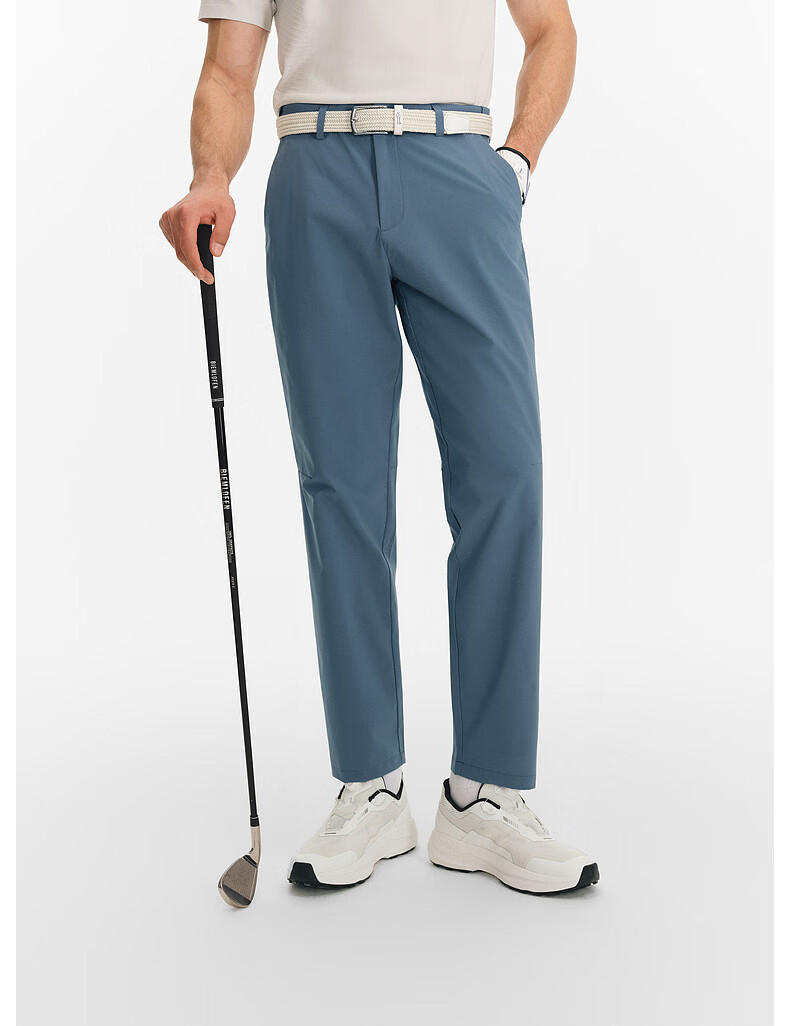 Biyinlefen Golf High Elastic Lightweight 2026 Spring New Men's Fashion Stretch Comfortable Skin-friendly Sports Casual Tapered Pants 2