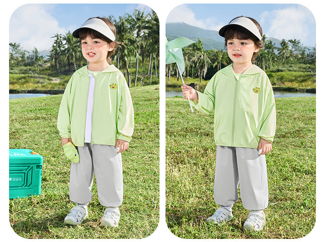 Kaka Panda Baby Clothes Boys Versatile Sun Protection Jacket Children's New Summer Girls Casual Top Trendy Summer 14