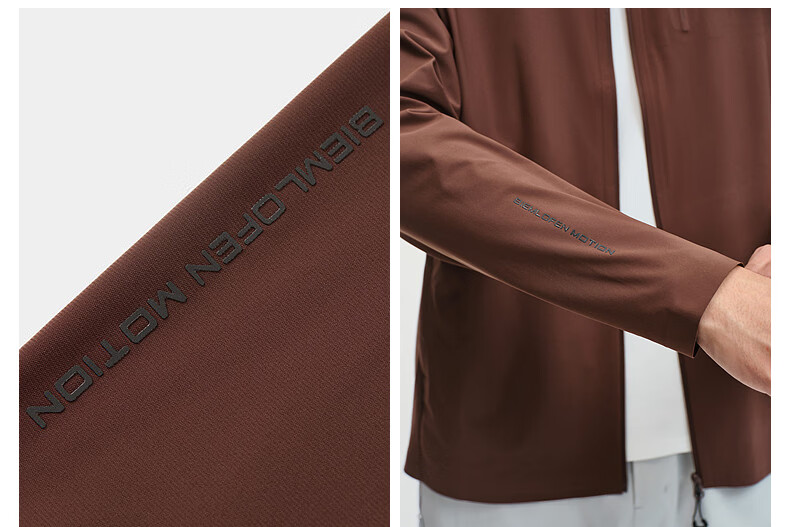 Biyinlefen [Green Jacket Cooling Sun Protection] 2026 Spring New Men's Outdoor Sports Casual Commuter Stand Collar Knit Jacket 11