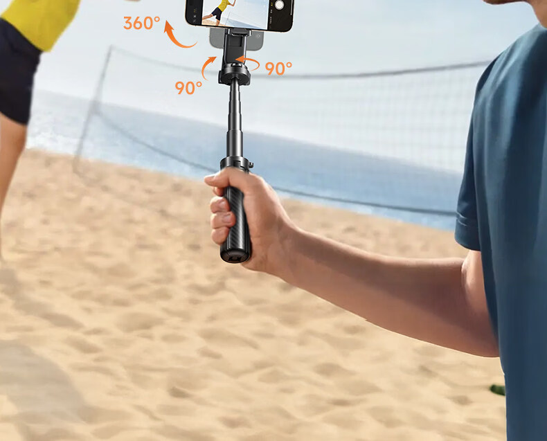 Lisen True 12cm Mini Selfie Stick 2026 New Floor Four-Leg Tripod Concert Shooting Tool 360-Degree Rotation Anti-Shake Travel Compact Portable Phone Assistant 9