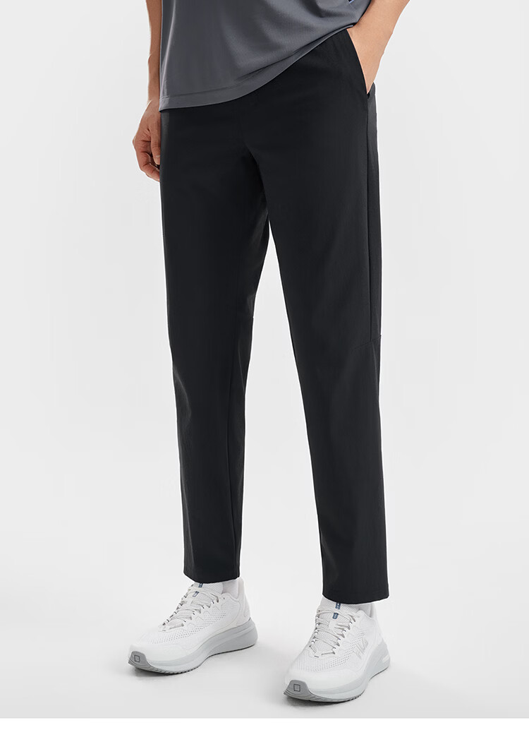 FILA Official Agile Woven Men's Pants 2026 Summer Running Fitness Basic Straight-Leg Trousers 5