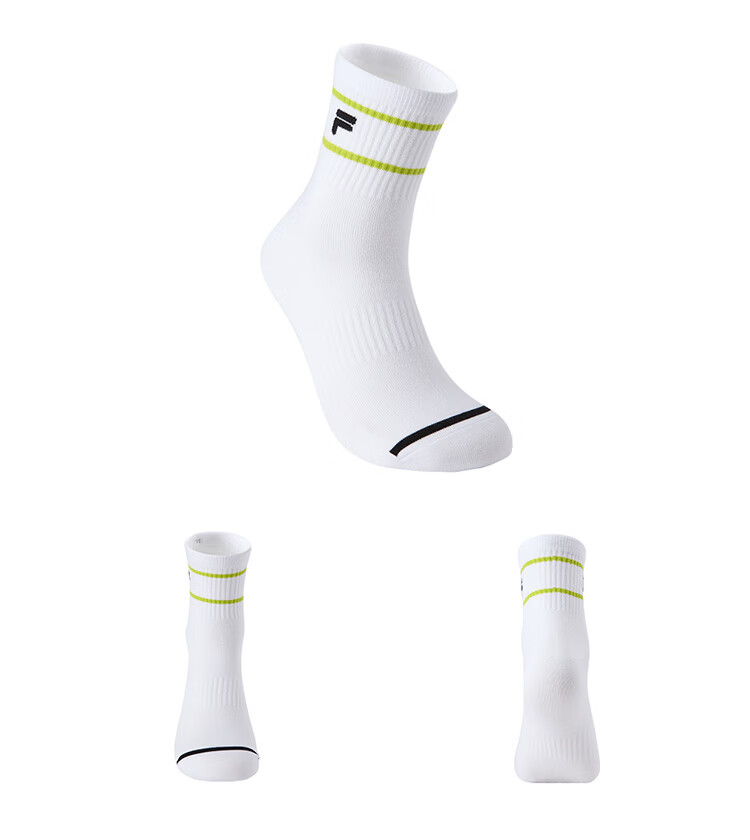 FILA FUSION Couple Mid-Waist Socks 2026 Summer Comfortable Sports Mid-Calf Socks 7