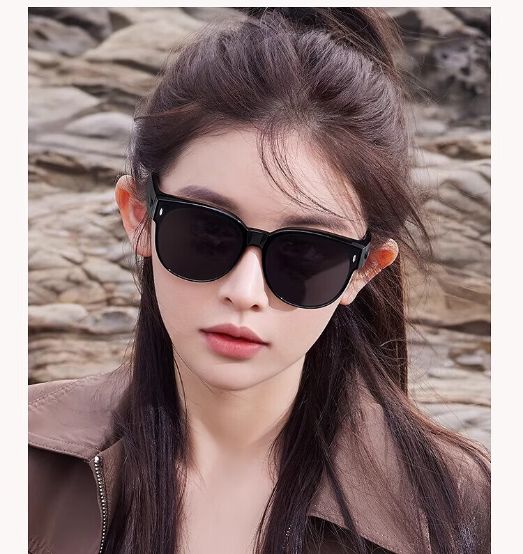 Jingleme 2026 New Polarized Clip-On Sunglasses for Women Prescription Driving UV Protection 3