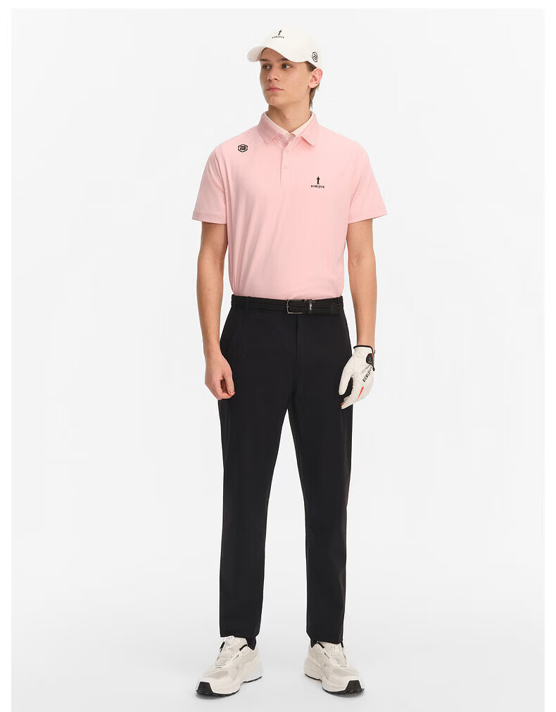 Biyinlefen Golf [UPF500+] 2026 Spring New Men's Sports Casual Stretch Comfortable Quick-Dry Moisture-Wicking Short Sleeve Polo Shirt 24