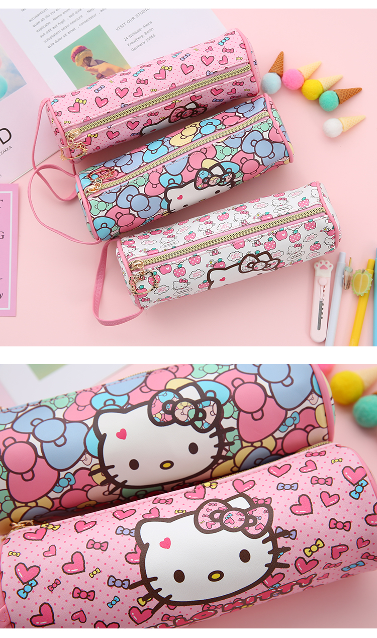 网红笔袋女简约ins日系小学生卡通可爱高颜值大容量少女心文具盒 叮当