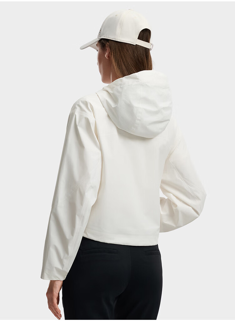 FILA Official Women's Woven Jacket 2026 Summer Casual Simple Comfortable Hooded Coat 9
