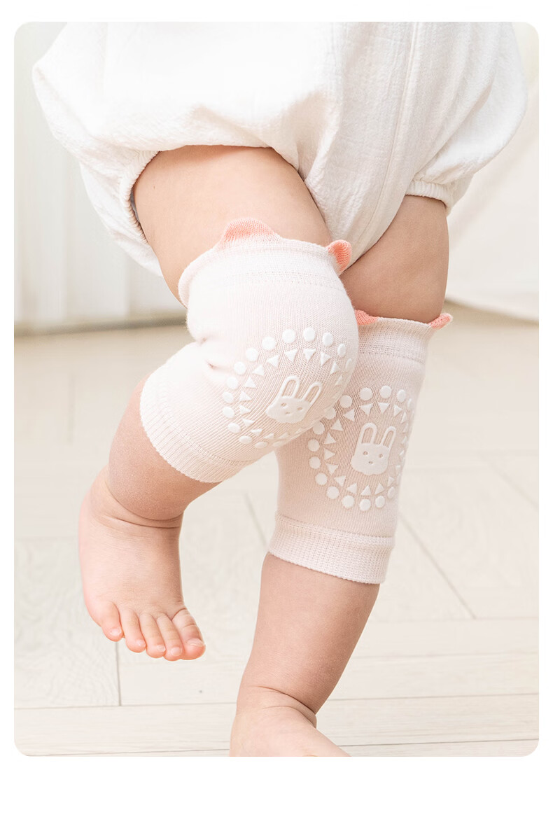 Growth Baby Knee Pads Crawling Protector Mesh Thin Summer Toddler Anti-Fall Non-Slip Floor Leg Guards Socks 3