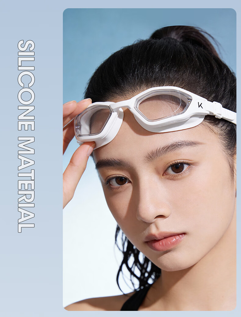Keep Mist Shield Swimming Goggles Unisex HD Professional Advanced Long-Lasting Anti-Fog Swimming Glasses Night Black 300 3