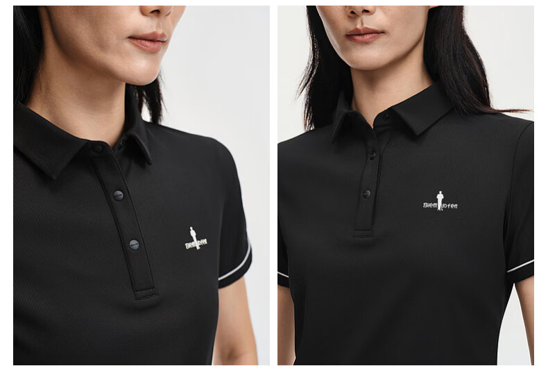 Biyinlefen [Sun Protection, Cooling, Moisture-Wicking, Quick-Dry] 2026 Spring Summer Women's Casual Outdoor Commuting Short Sleeve Polo Shirt 9