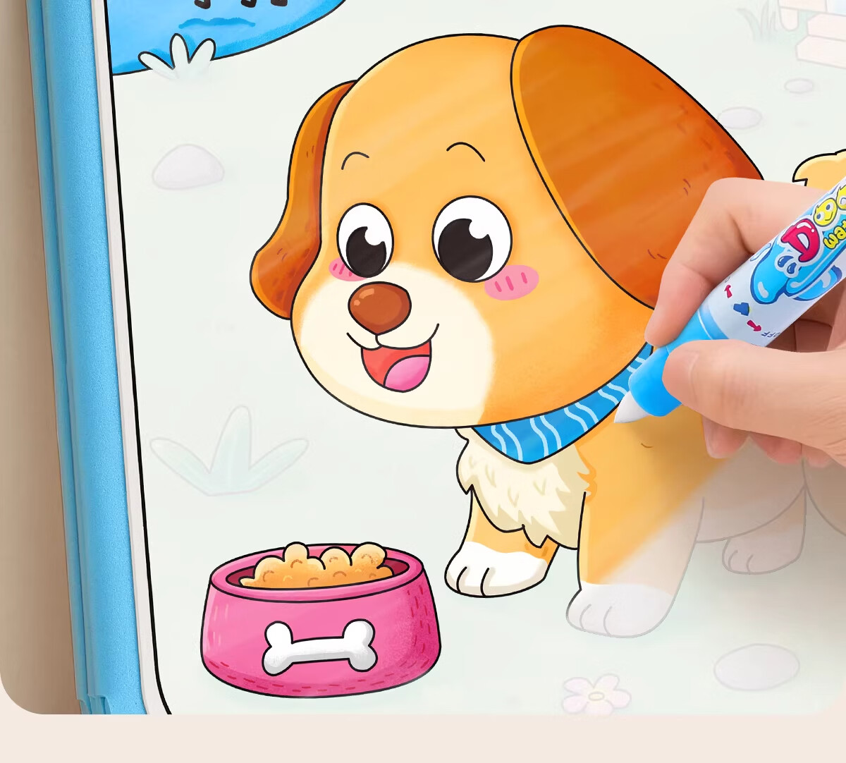Star Boat Children's Magic Water Drawing Book 3-6 Years Old Animals + Princess Reusable Doodle Clear Water Painting Book Baby Toy 14