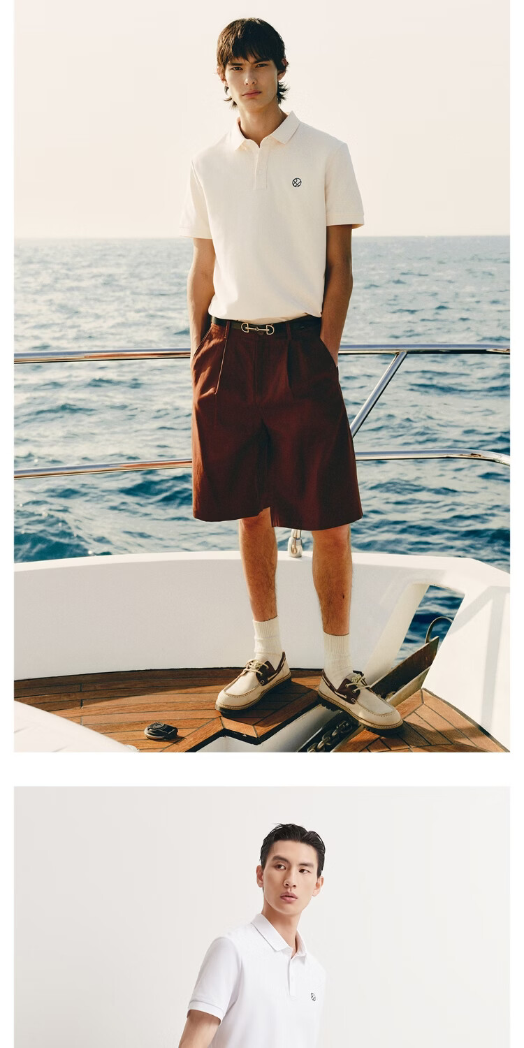 JACK&JONES 【COOLMAX】Men's Polo Shirt Spring New Simple Embroidered Short Sleeve 226106027 14