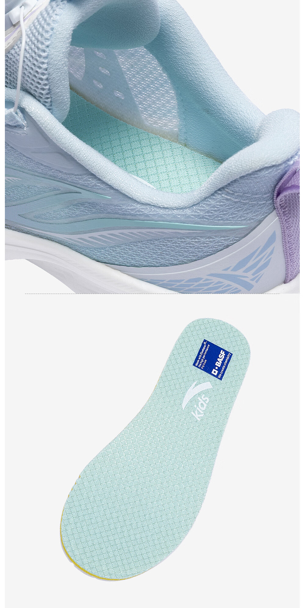 Anta Kids Running Shoes Girls Toddler 2026 Summer Breathable Mesh Sports Shoes Baby Shoes 322629906 13
