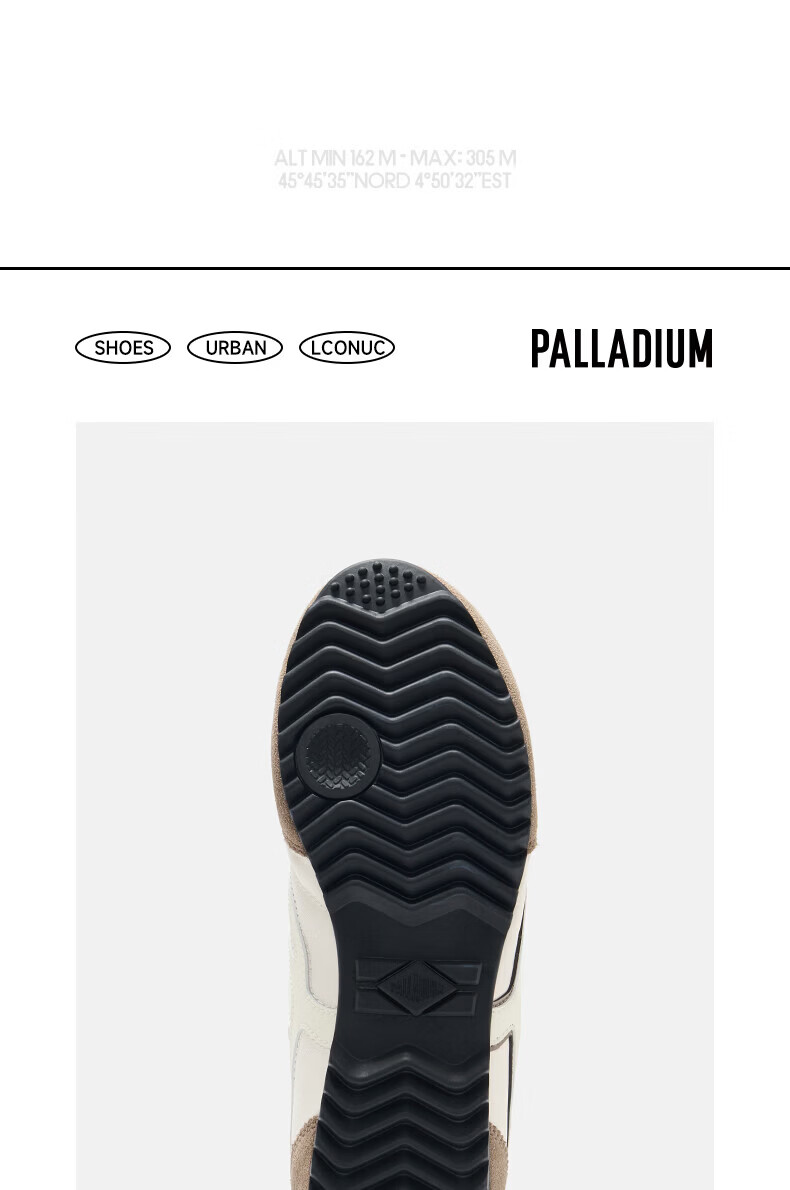 PALLADIUM New Women's Summer Casual Breathable Sneakers Space Gray Single Layer Size 36 26