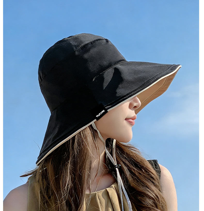 TUCANO Women's Summer Sun Protection Hat Wide Brim Outdoor UV Protection Foldable Reversible Fisherman Hat 7