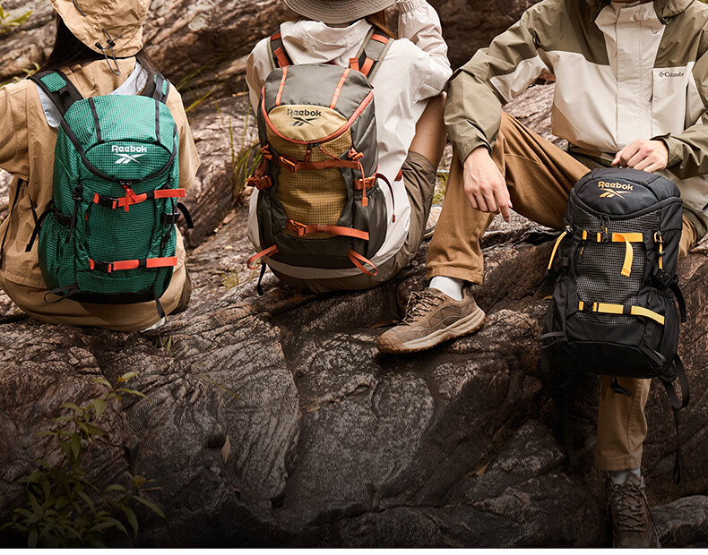 Reebok Lightweight Hiking Backpack for Men And Women, 2026 New Water-Resistant Travel Sports Outdoor Mountaineering Bag Commuter Backpack for Me 2