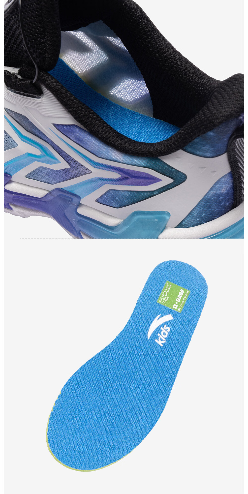 Anta Kids Bow Speed Running Shoes 2026 Summer Boys Sports Button Running Shoes A12629948 11