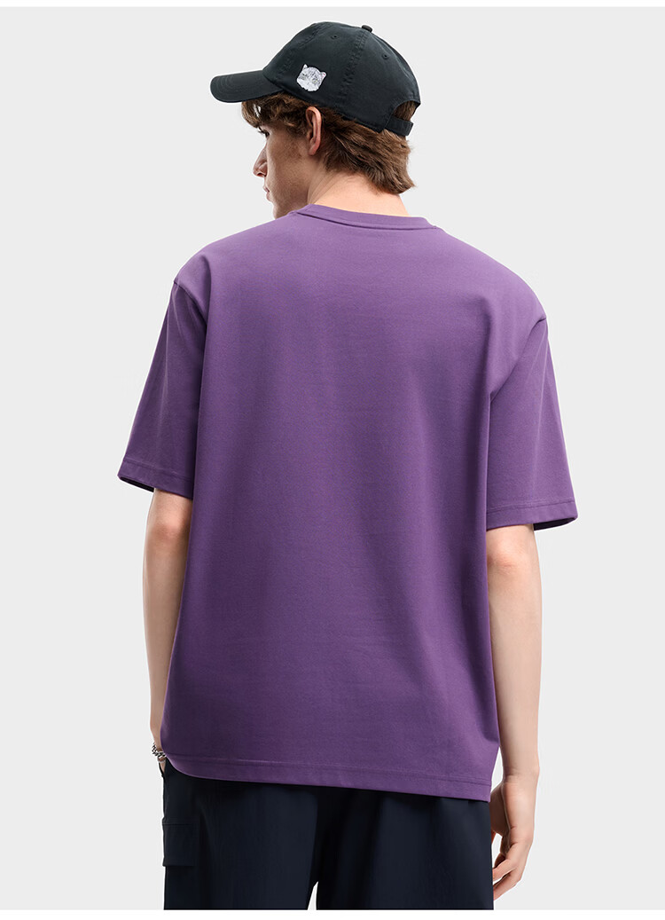 FILA Official Men's Knitted Short Sleeve Shirt 2026 Summer Fashion Casual Loose Cool Embroidered T-Shirt 6