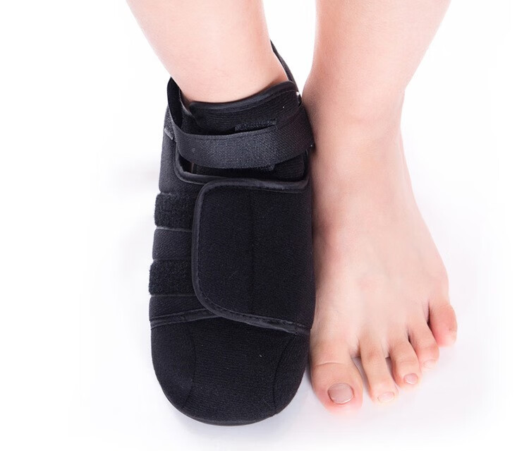 歌莱兔 老人脚肿脚骨折穿的鞋脚踝跟骨免负重悬空后足减压鞋骨刺脚