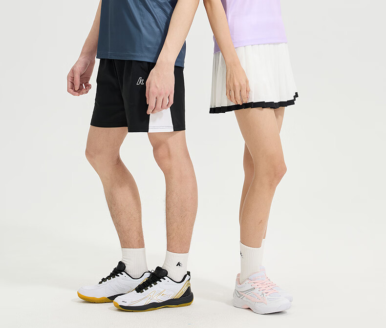 KAWASAKI New Badminton Shirt Unisex Professional Quick-Dry Competition Jersey Sky Blue S 10