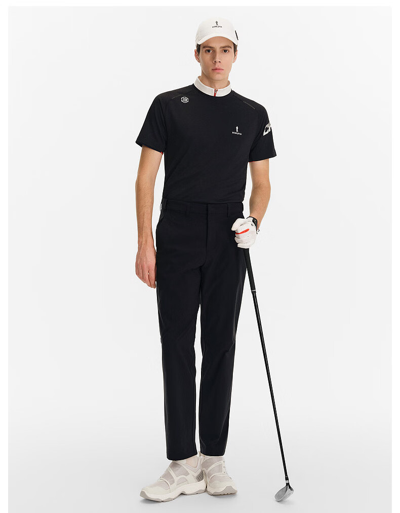 Biyinlefen Golf High Elastic Lightweight 2026 Spring New Men's Fashion Stretch Comfortable Skin-friendly Sports Casual Tapered Pants 11