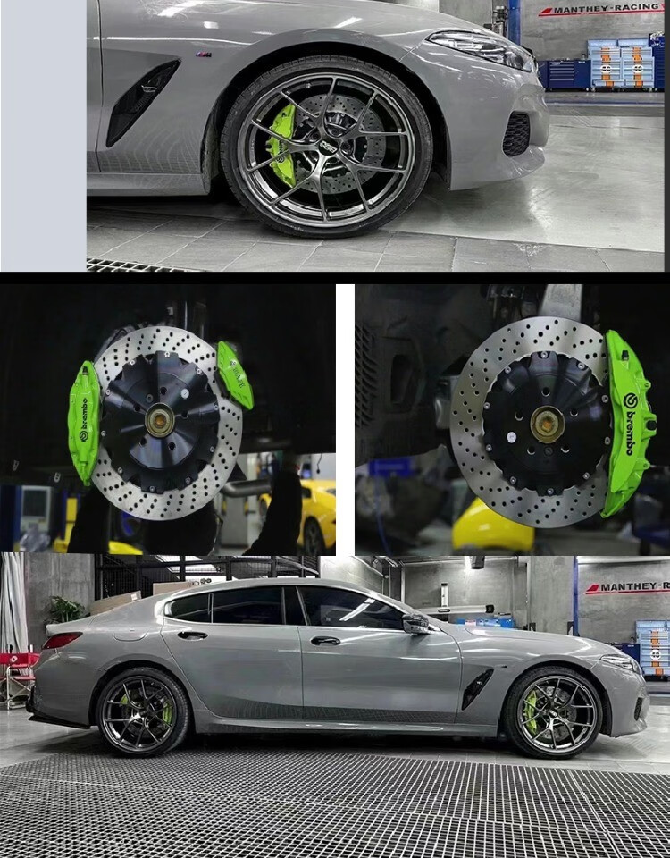 刹车卡钳改装布雷博brembo gt6卡钳18z f50 cv6 19z 前六后四 18z前六