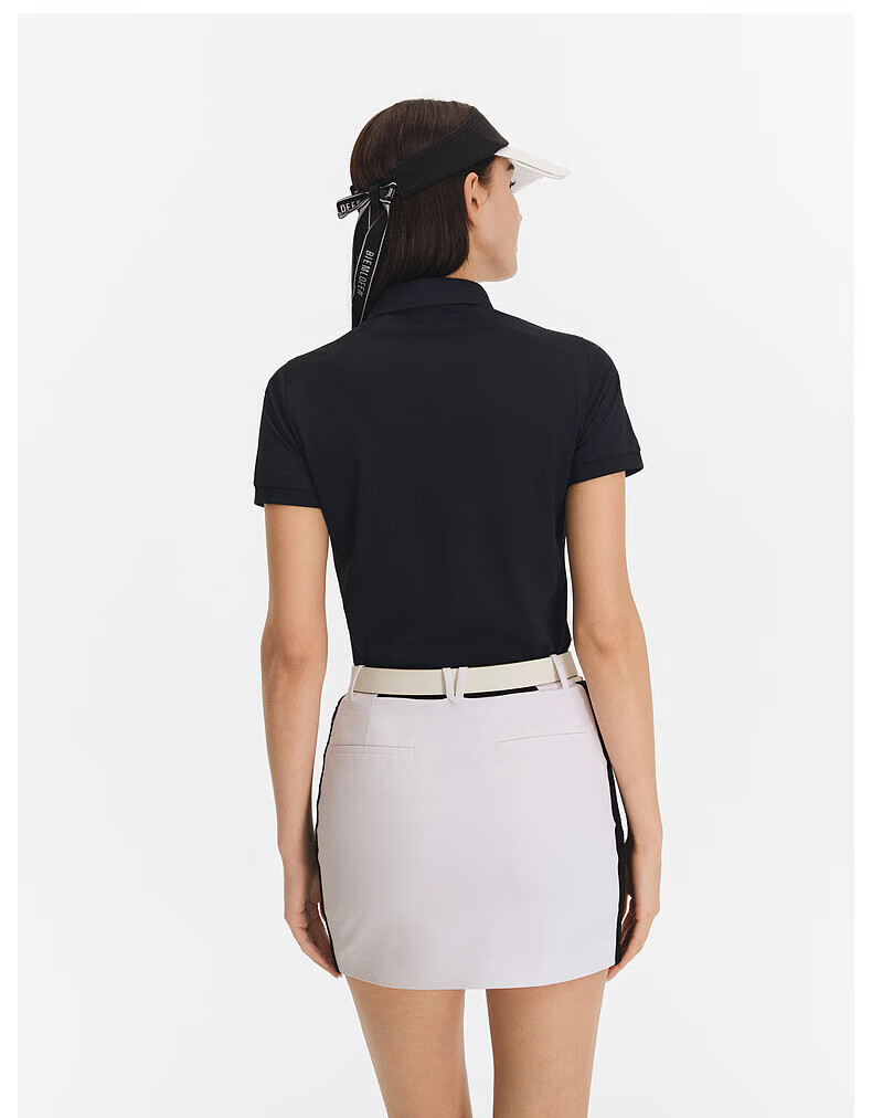 Biyinlefen Golf [UPF500+] 2026 Spring New Women's Sports Casual Stretch Comfortable Breathable Sun Protection Short Sleeve Polo Shirt 14
