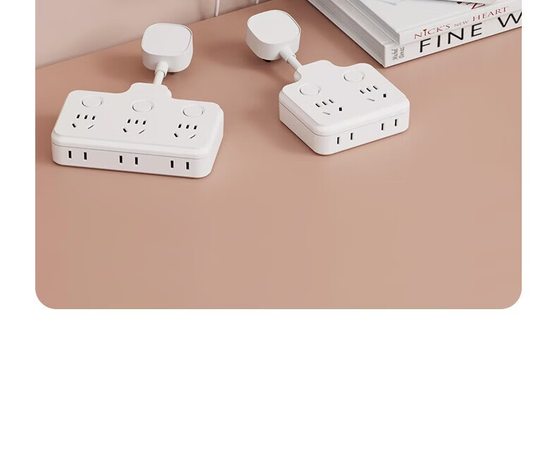 International Electric 86-Type Wireless Socket Converter Home Multi-Port One-to-Many Ultra-Thin Multifunctional Extension Socket Panel Power Strip One-to-Four with One-Key Master Control 22