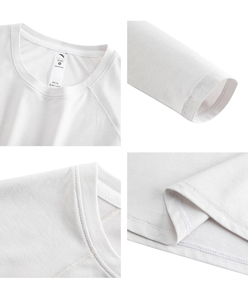 Anta Zero Pressure Quick-Dry T | C100 Quick-Dry Master Wool Long Sleeve T-Shirt Women Autumn New Slim Running Top 20