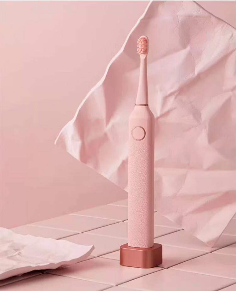 HuaShang E1 Electric Toothbrush Adult Couples Fully Automatic Smart Soft Bristles Birthday Gift E1 Pink Single with Replacement Brush Head 22