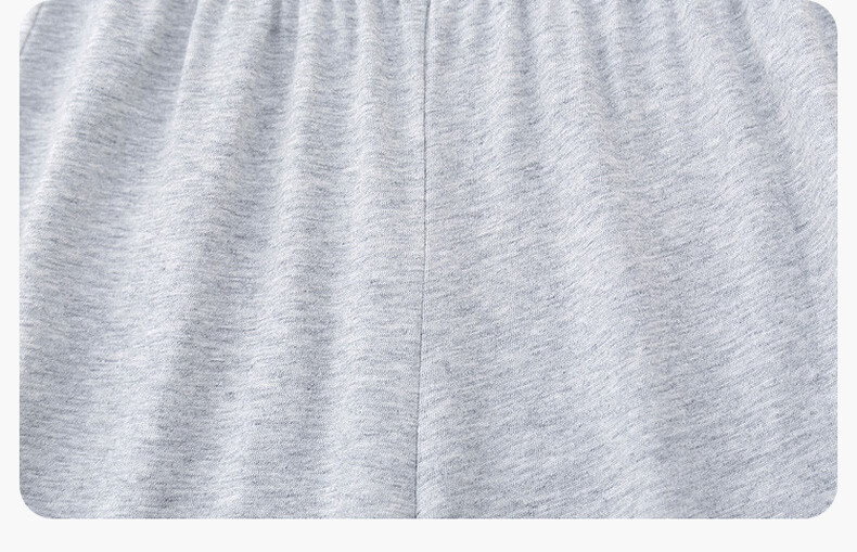 Dudu Kids 100% Cotton Girls' Mosquito-Repellent Pants Summer Lightweight Children's Casual Pants Light Gray Size 100 17