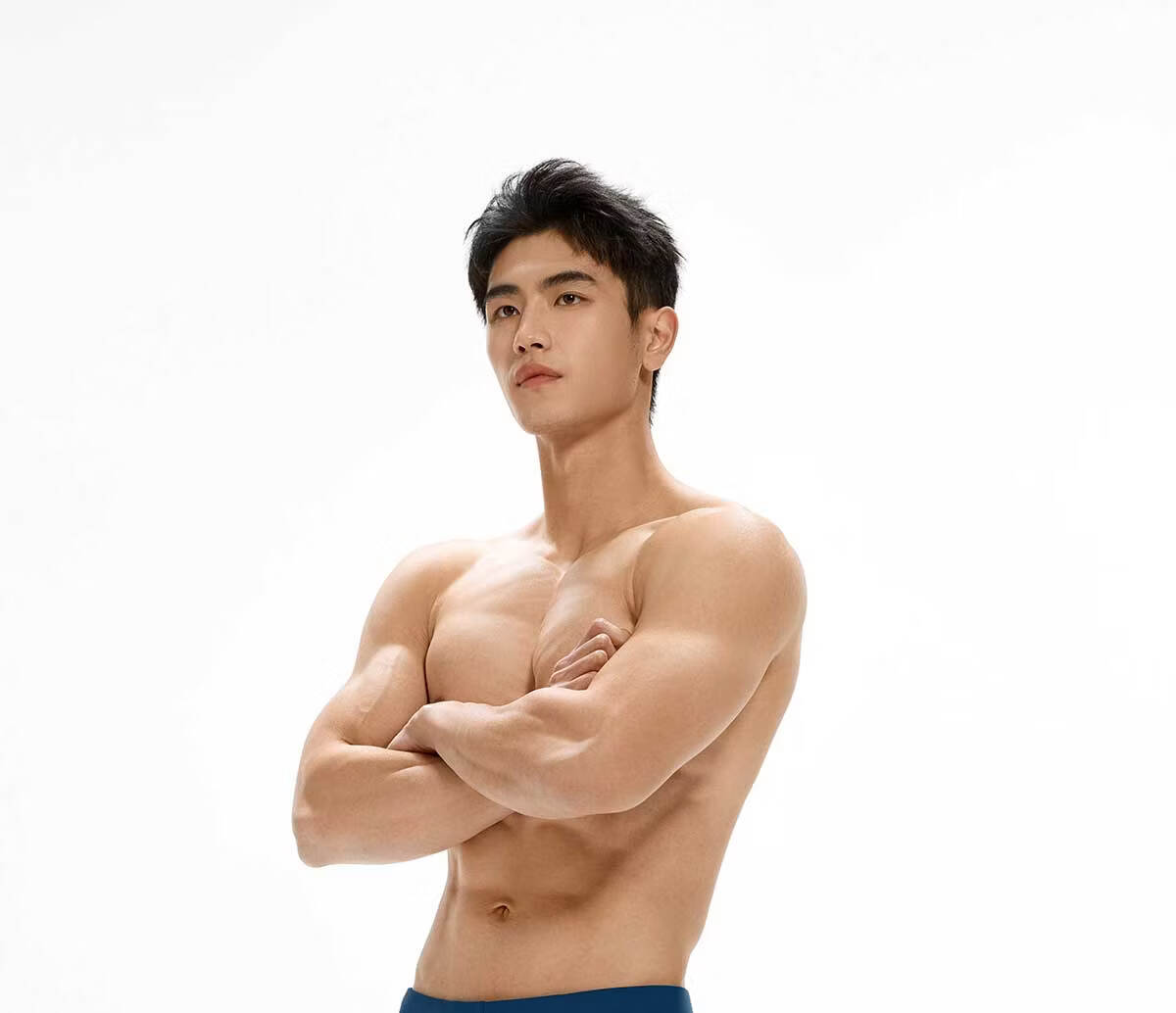 PUMA Men's Swim Trunks Anti-Embarrassment Boxer Briefs Original Yarn Sun Protection Quick-Dry Large Size Professional Hot Spring Swimwear Gear 21